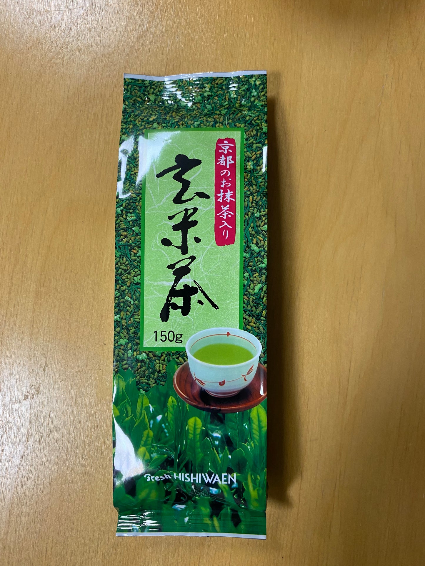 Iri genmai cha green tea with roasted rice 150gr