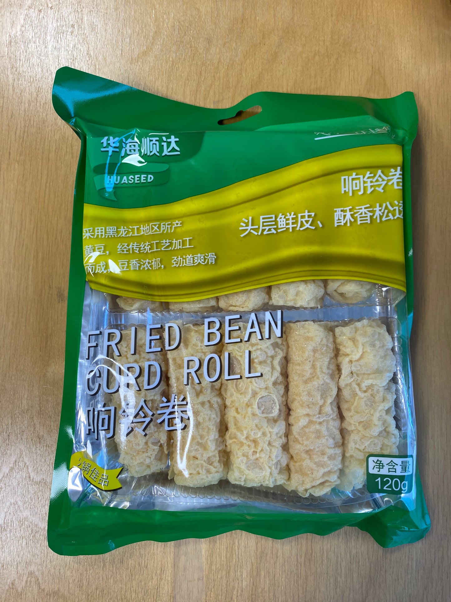 HHSD Fried Bean Curd Roll/Đậu hũ ki 120gr