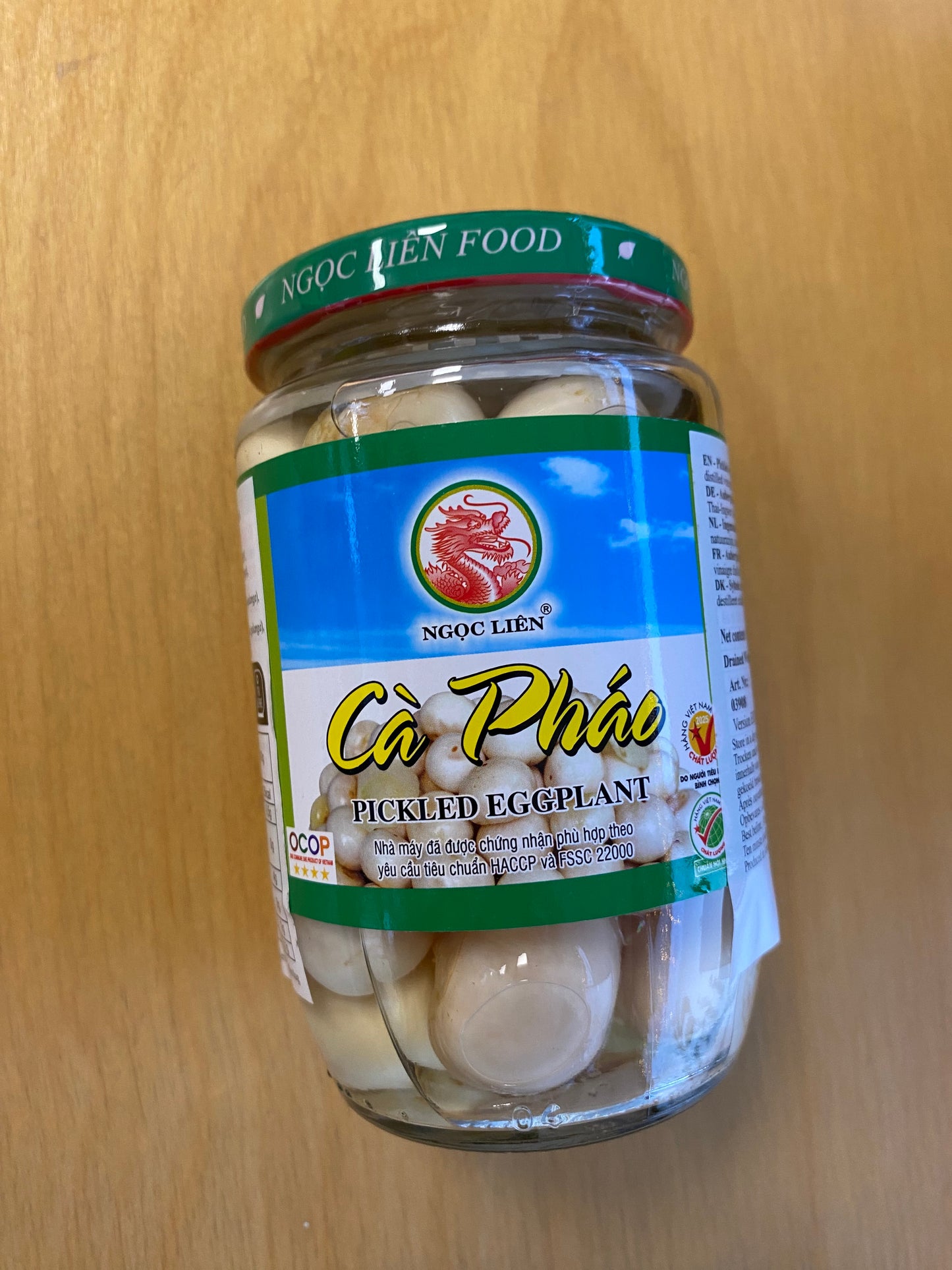 Ngoc Lien Picked Eggplant/Cà Pháo 365gr