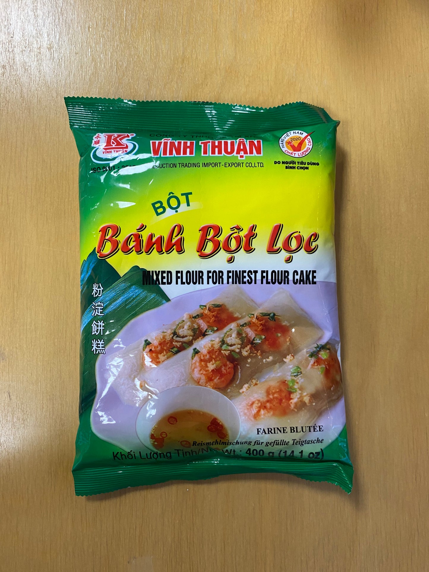 VT Mixed Flour For Finest Cake/Bánh Bột Lọc Vĩnh Thuận 400gr