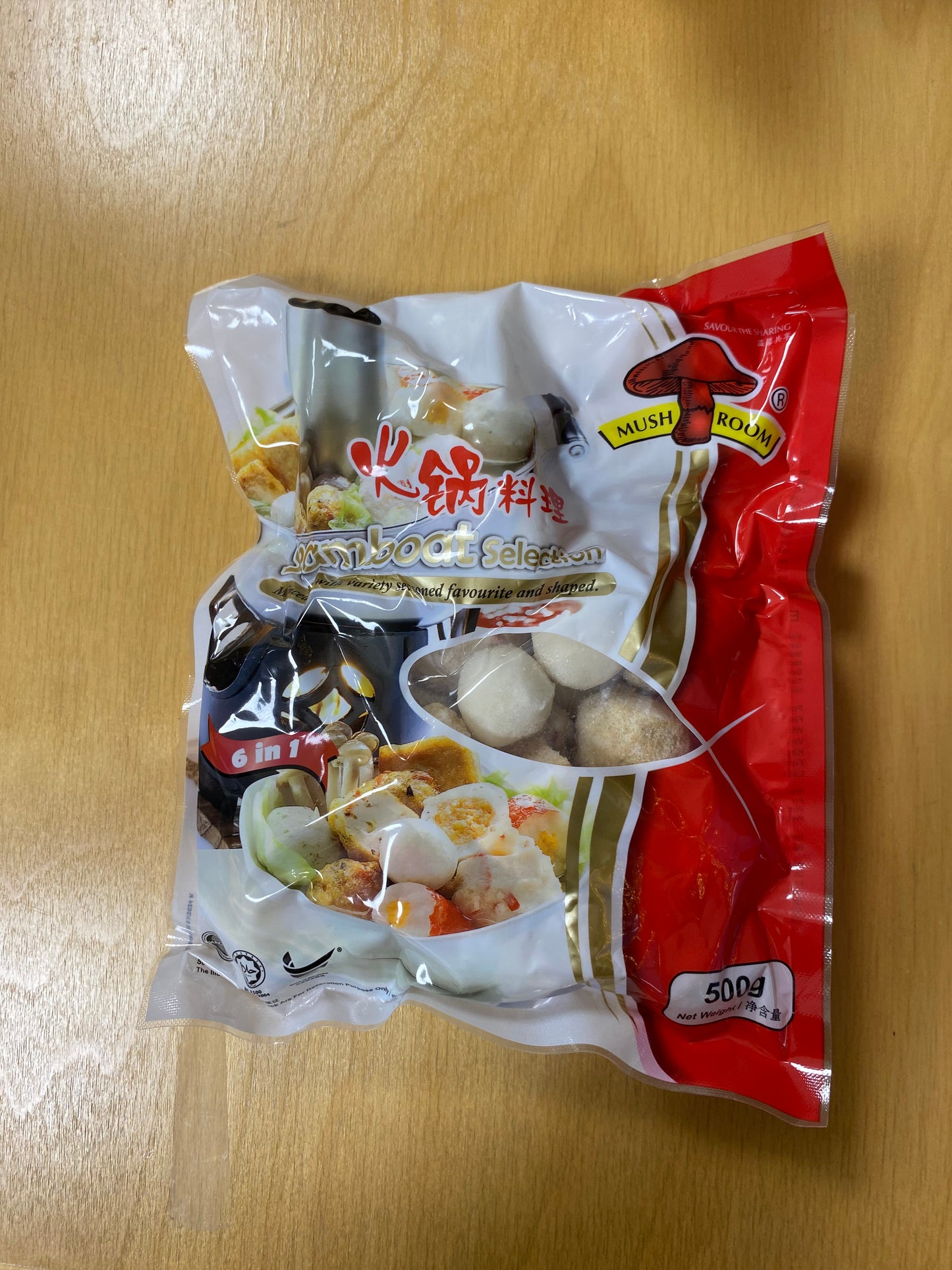 Mushroom steam boat 6 in 1/Nấm thả lẩu 6 trong 1 500gr