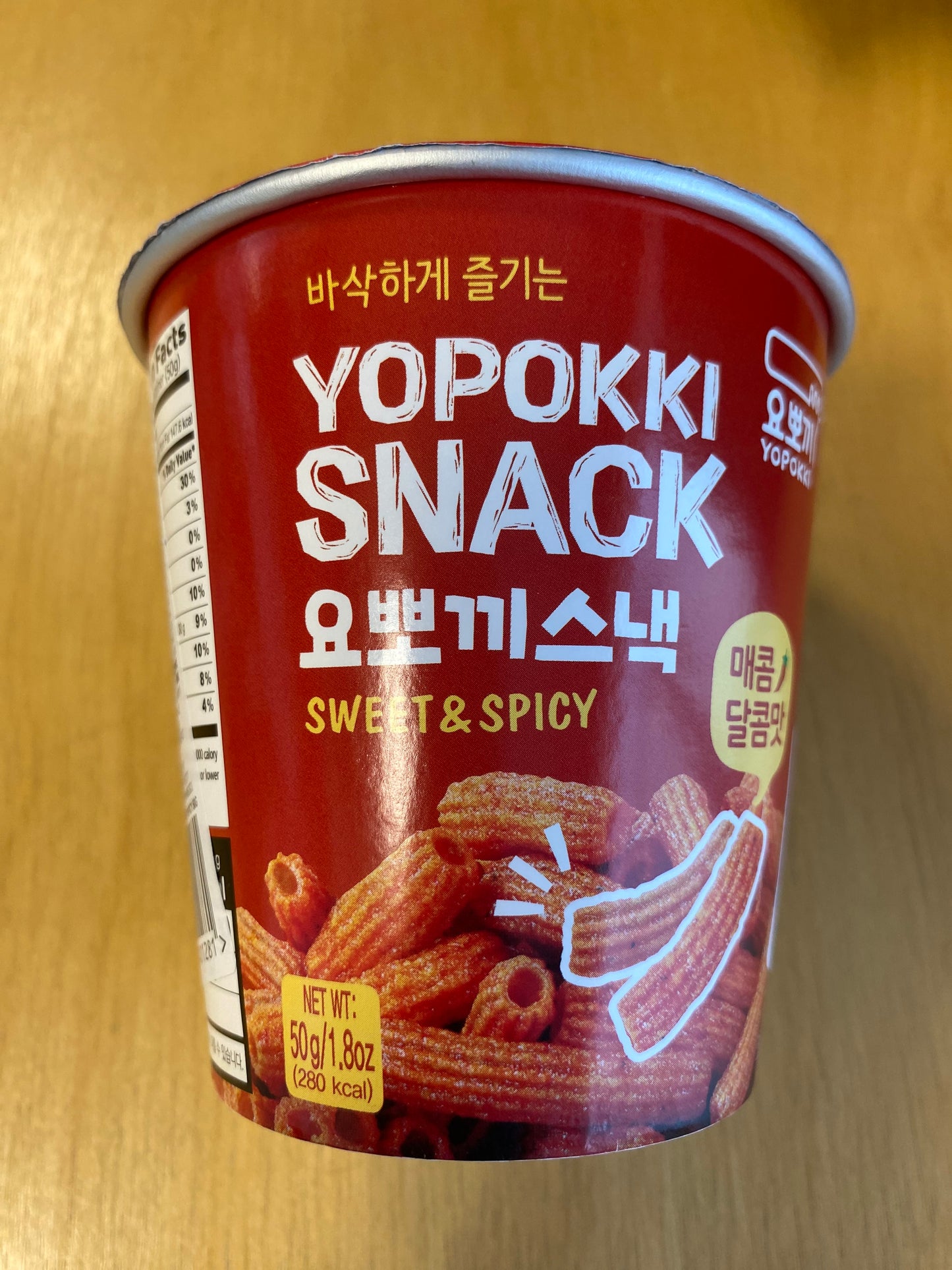 Yopokki snack sweet and spicy 50gr