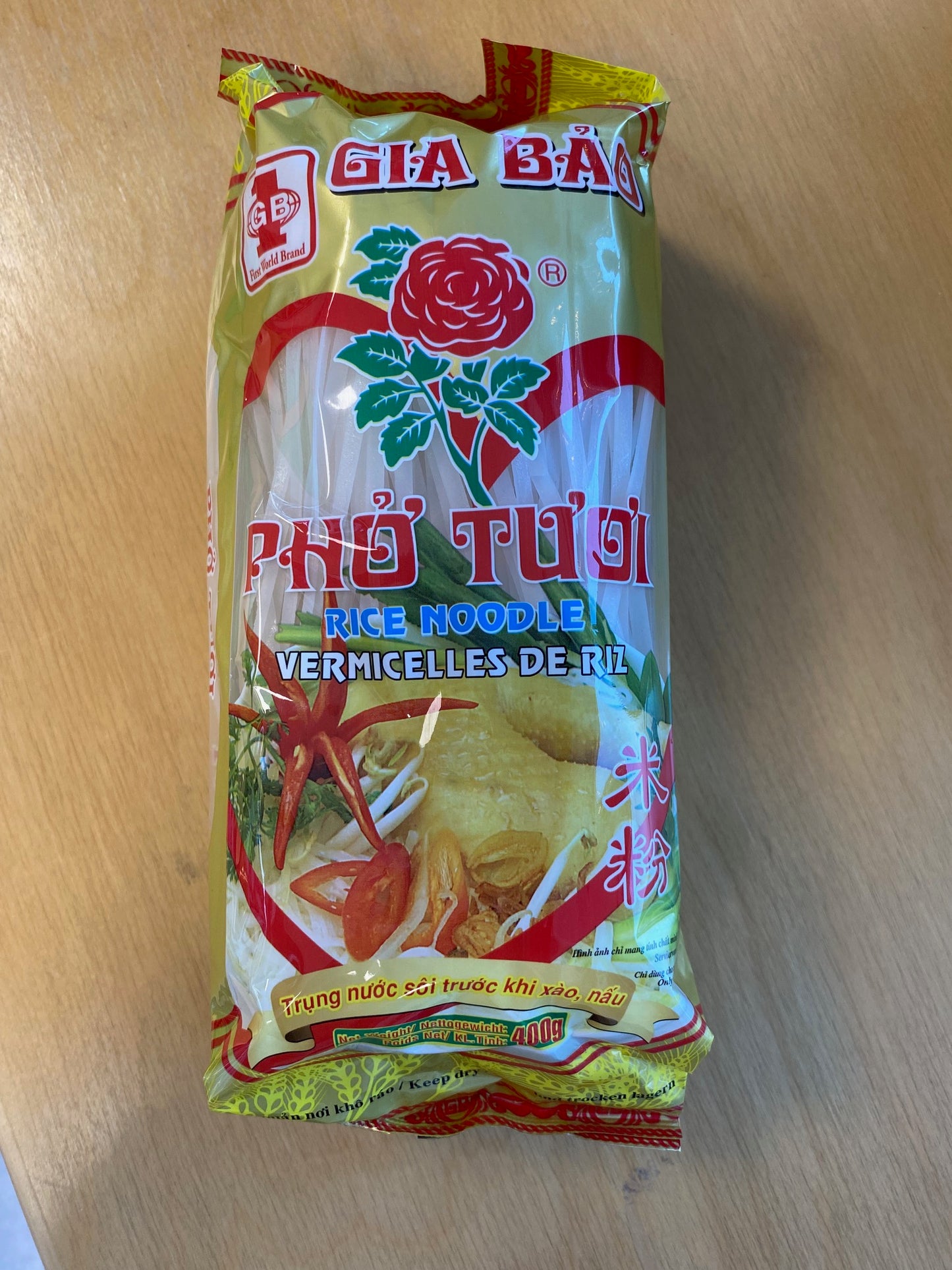 Gia Bao rice noodles/ Phở Gia Bảo 400gram