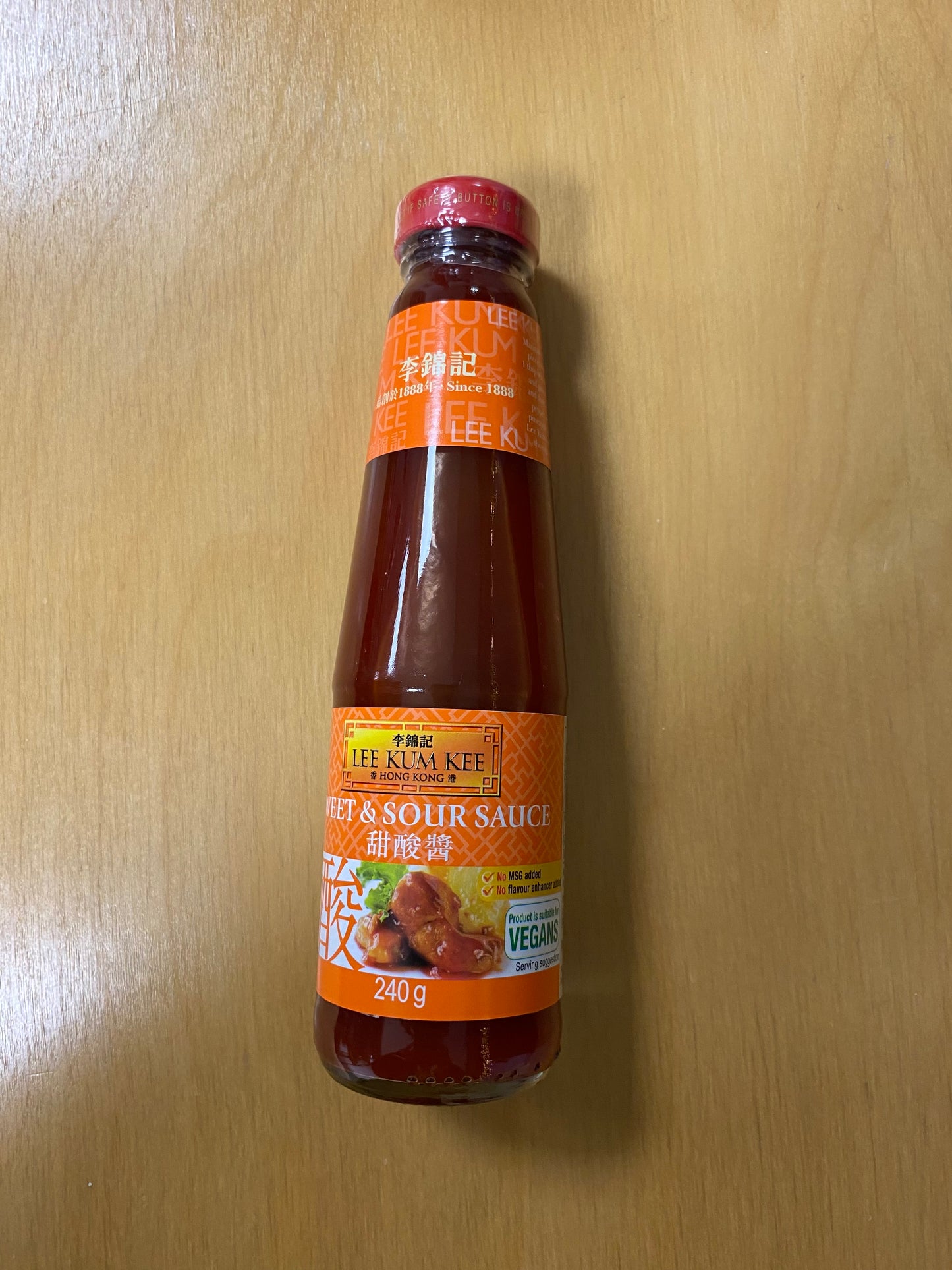 LKK sweet & sour sauce/Sốt chua ngọt LKK 240gr