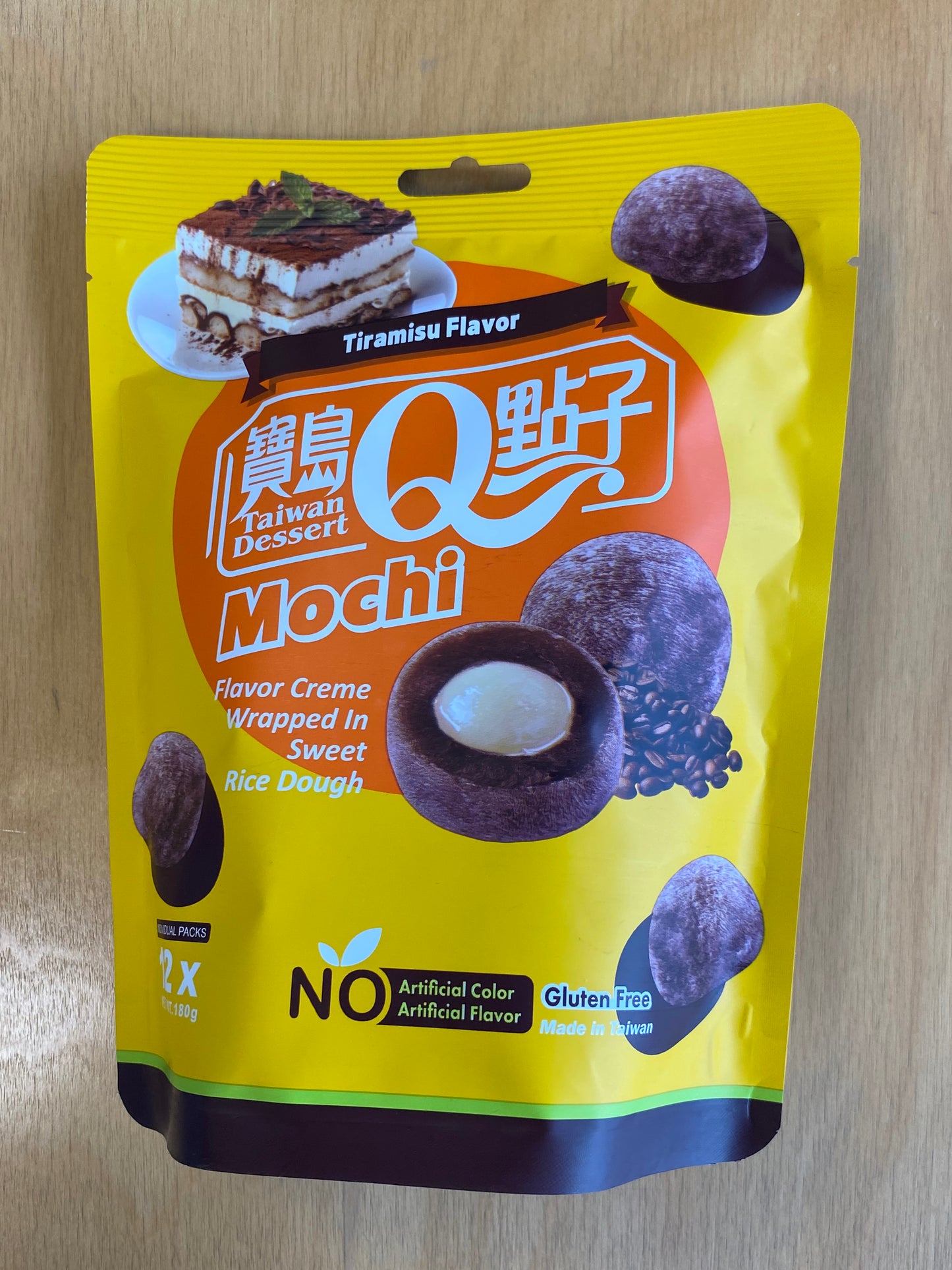 Q mochi tiramisu flavor 180g