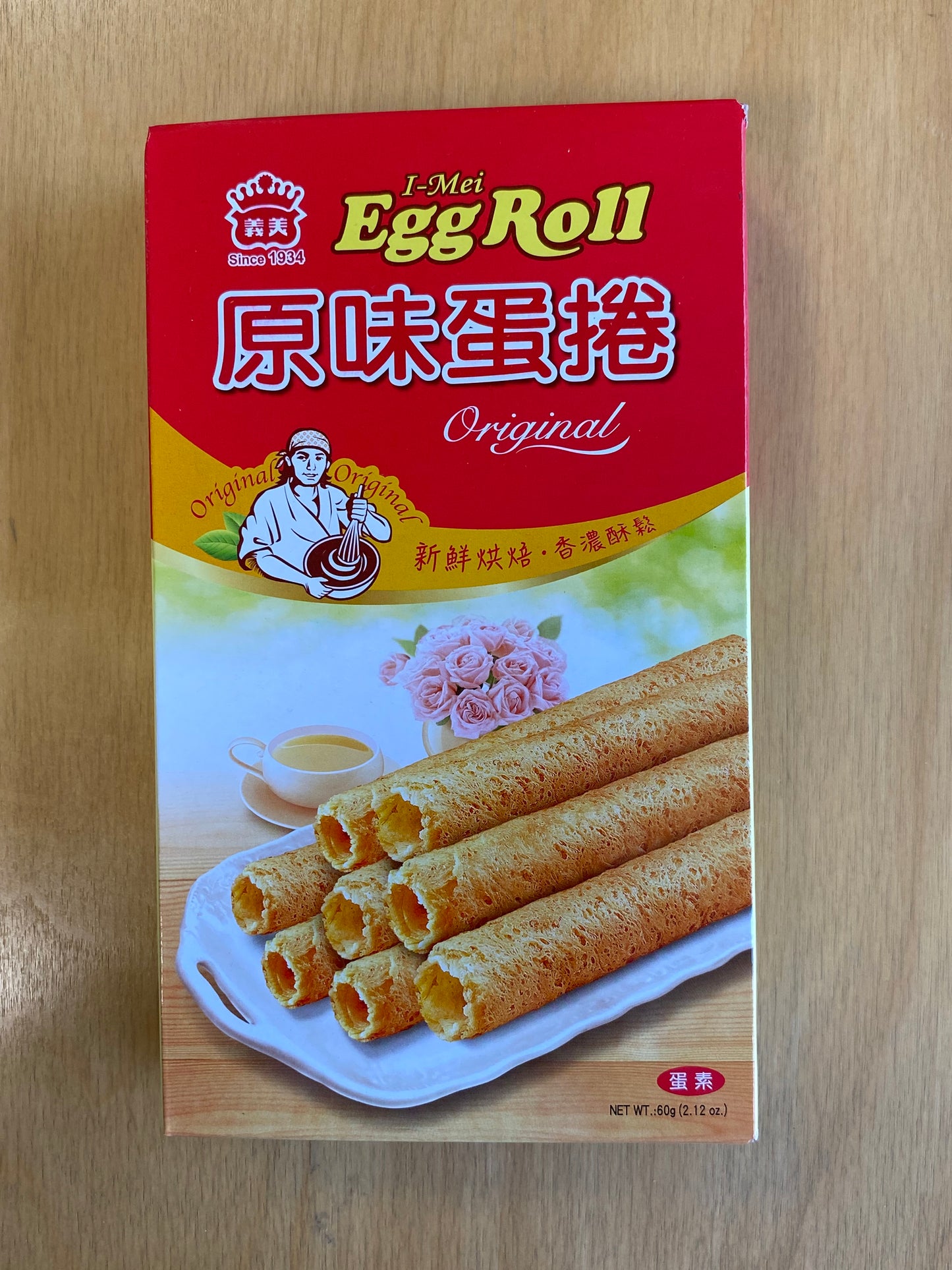 I-mei original egg roll cookies 60gr