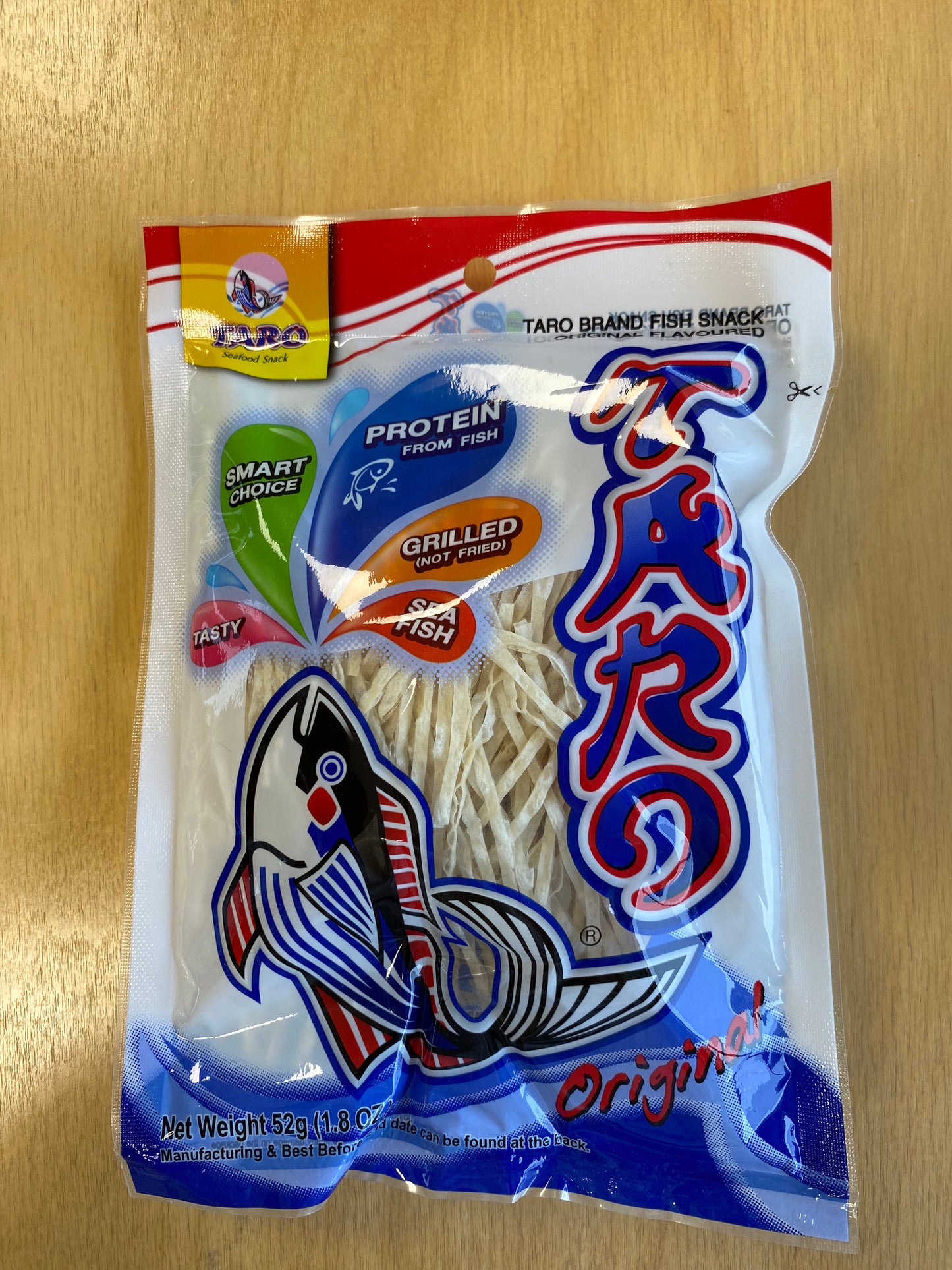 Taro Fish snack original 52g