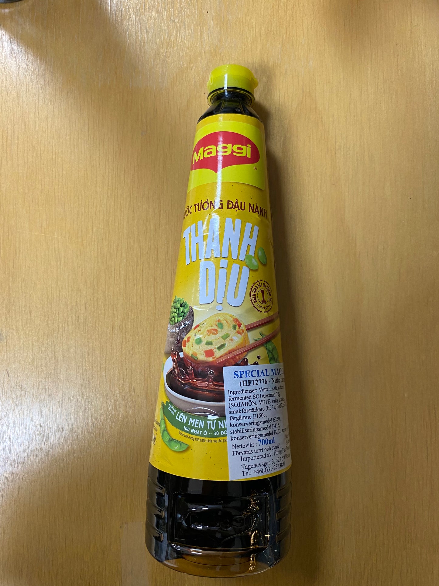 Maggi Seasoning Sauce/Nước Tương Maggi Thanh Diệu 700ml