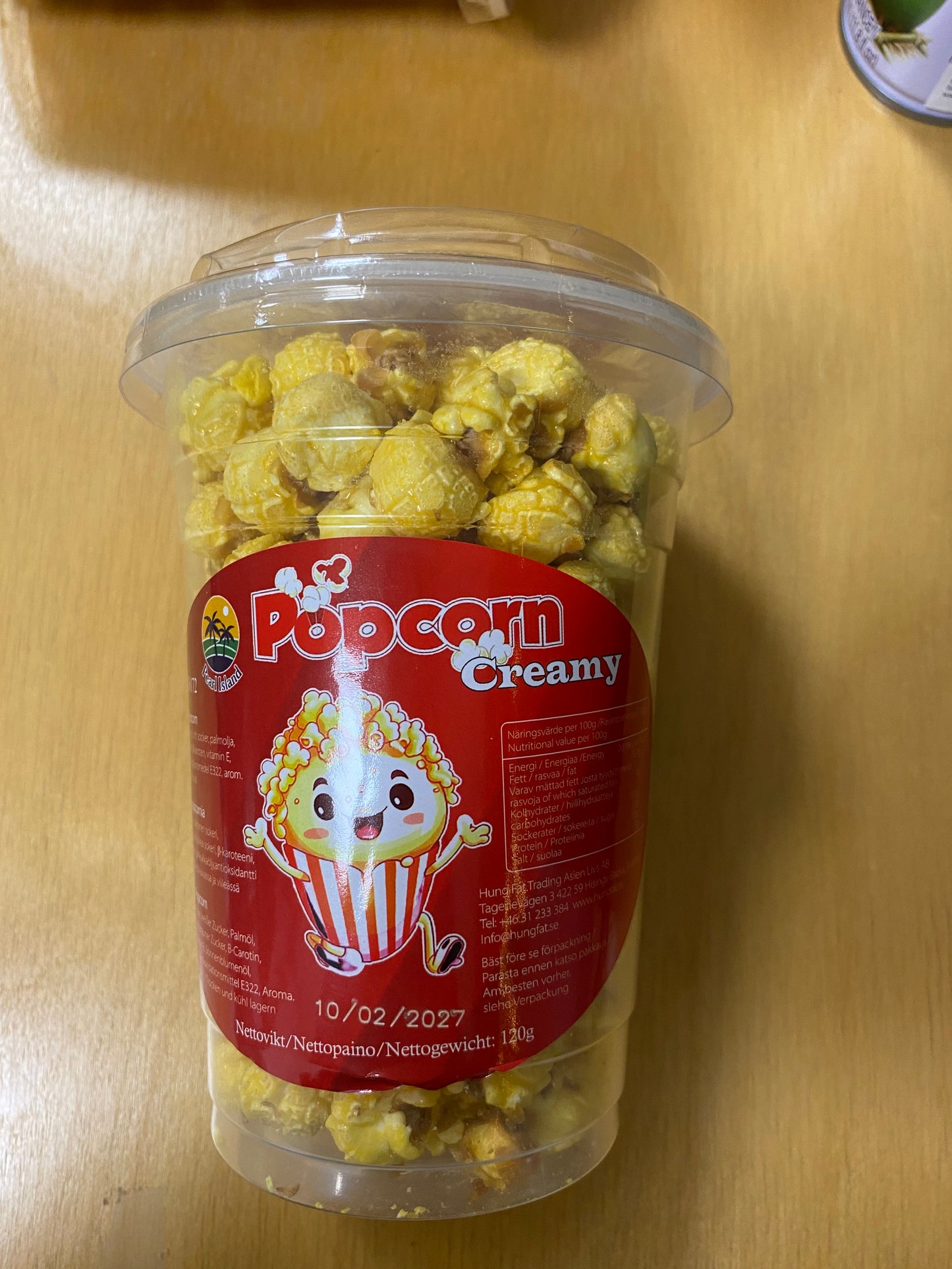 Snack popcorn butter/Bắp rang bơ 120gr
