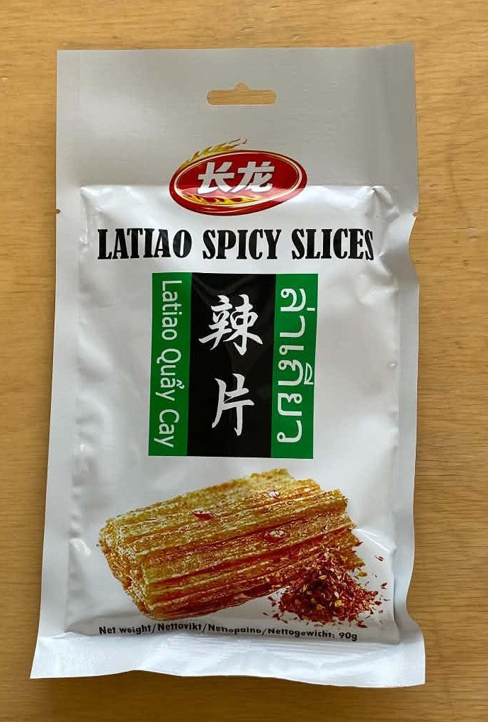 Latiao spicy gluten slices 90g