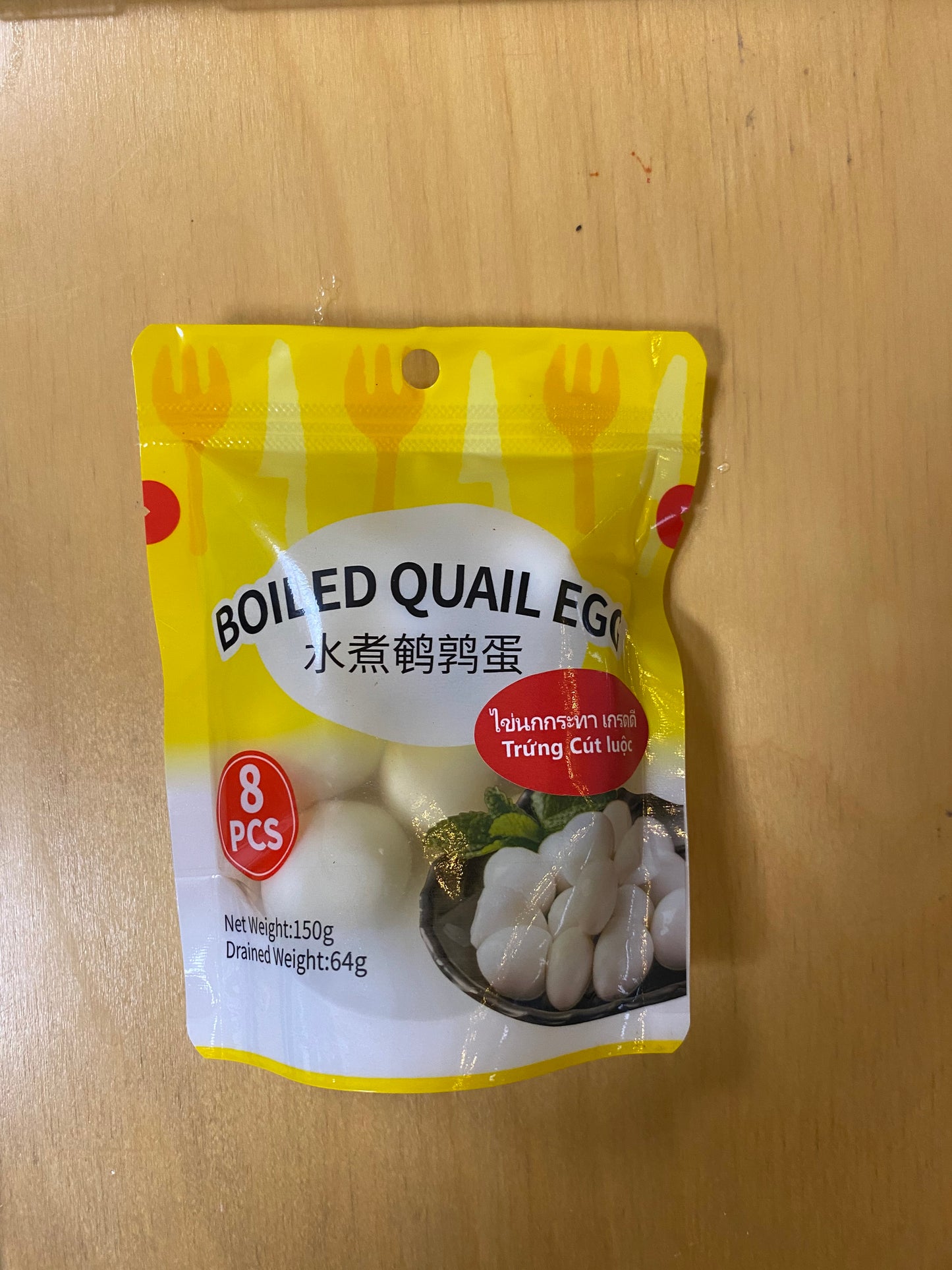 Quail eggs/Trứng cút 8pcs