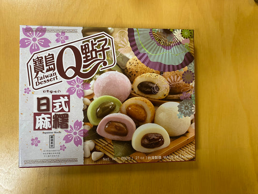 Q Japanese Mixed mochi 5 flavours/Mochi mixed 5 vị 600gr