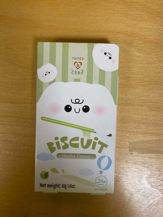 Toimeki Biscuit Stick Matha/Bánh que vị matcha 40gr