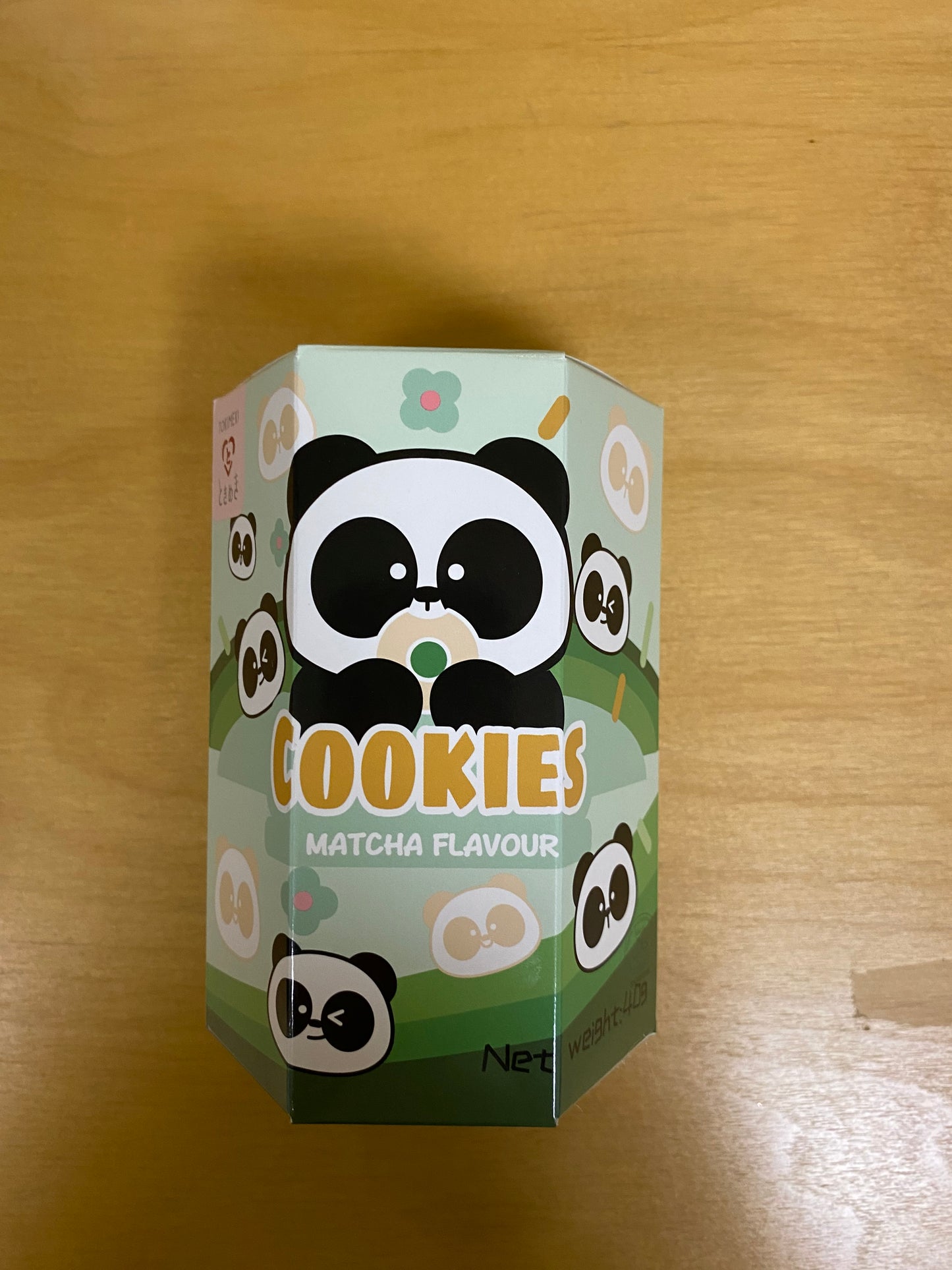 Panda Cookies matcha flavour/Bánh quy vị matcha 40gr