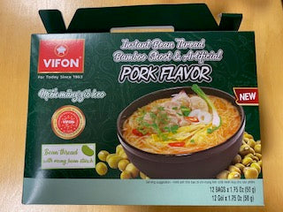 Vifon Phu Gia Bean Thread Bamboo Pork Flavor/Miến măng Giò Heo 50gr