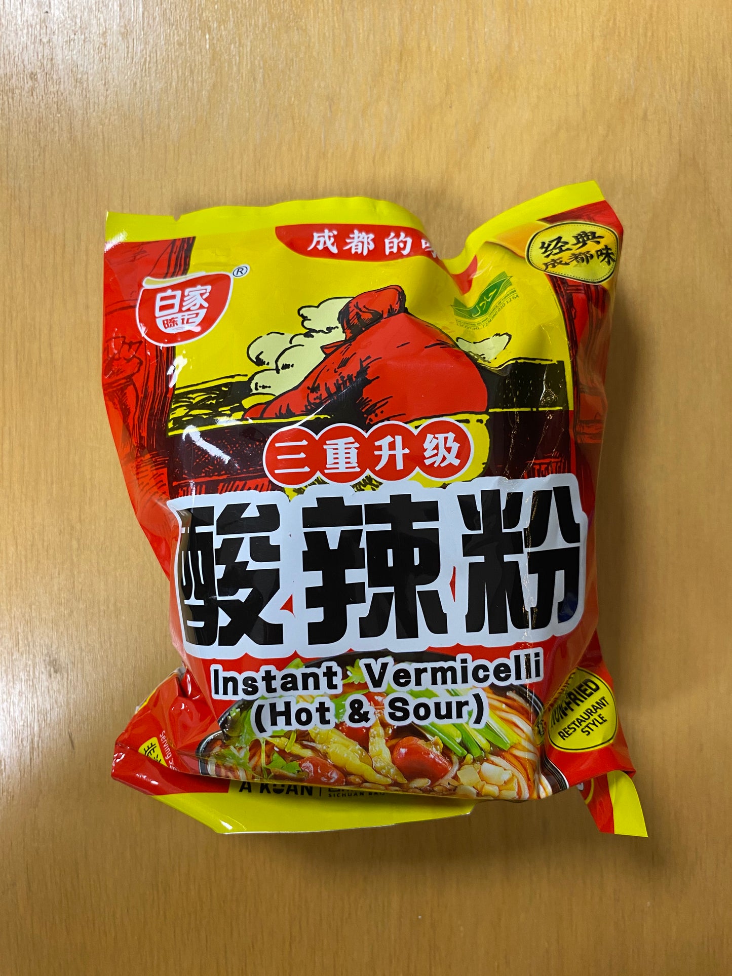 BJ vermicelli hot and sour 105gr
