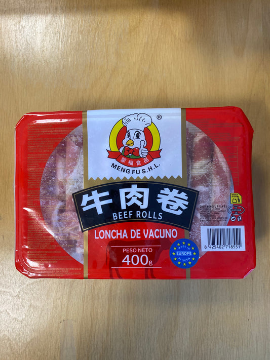 Meng Fu beef rolls/Bò lát cuộn 400gr