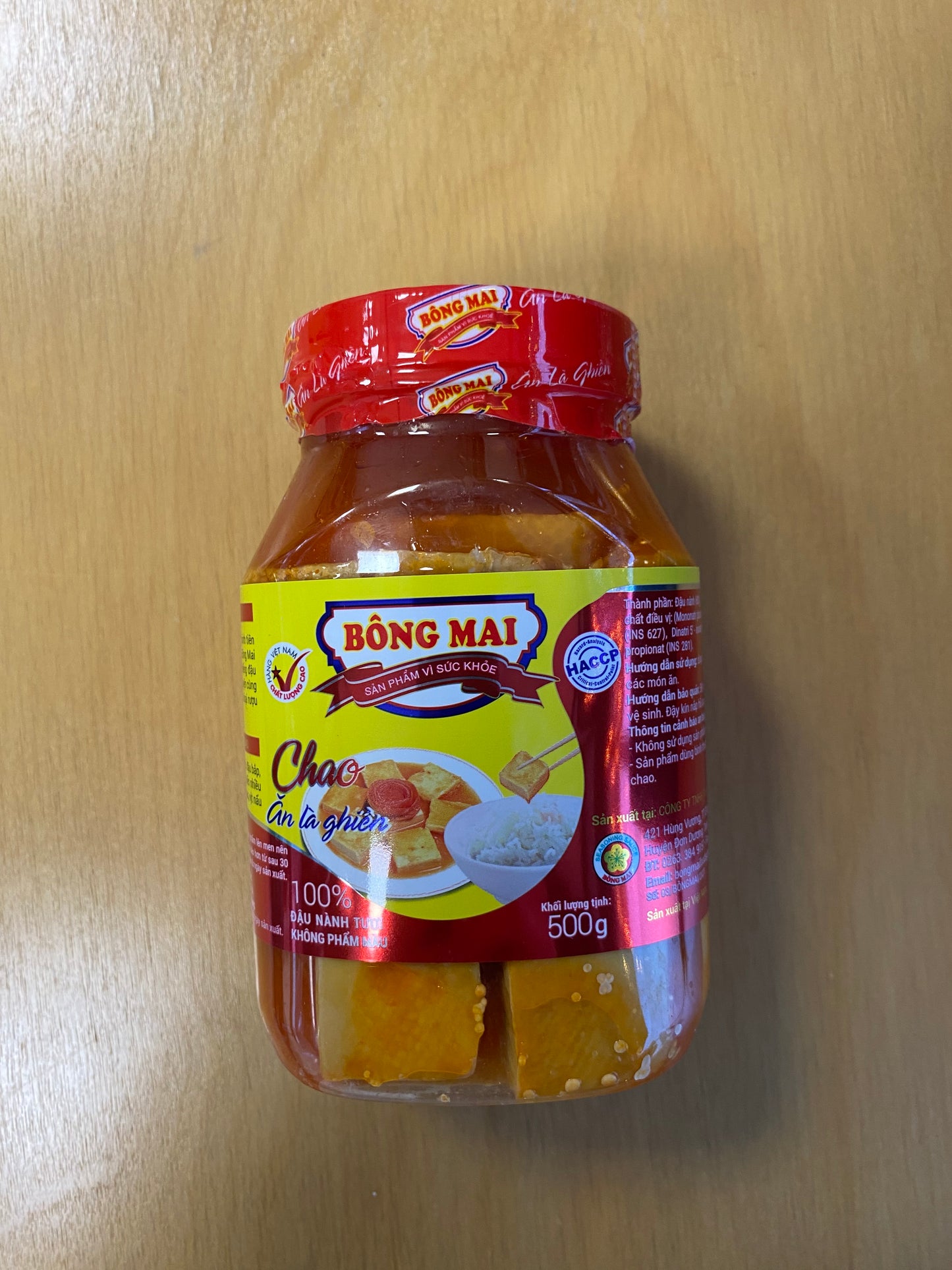 Bong Mai Beancurd/Chao Bông Mai 500gr