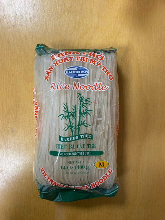 Bamboo Three Rice Noodle 3mm/Bánh phở Ba cây tre 400gr