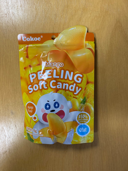 Cocock Peelable soft candy mango/Kẹo dẻo vị xoài 75gr