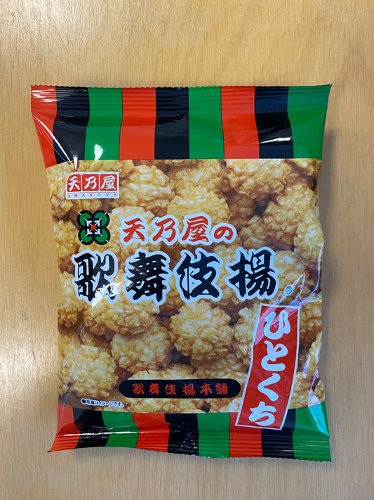 Fried rice crackers with sweet soy sauce flavor 68gr