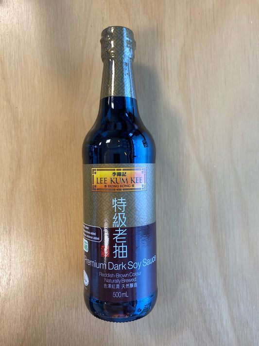 LKK Premium dark soy sauce/Hắc xì dầu LKK 500ml