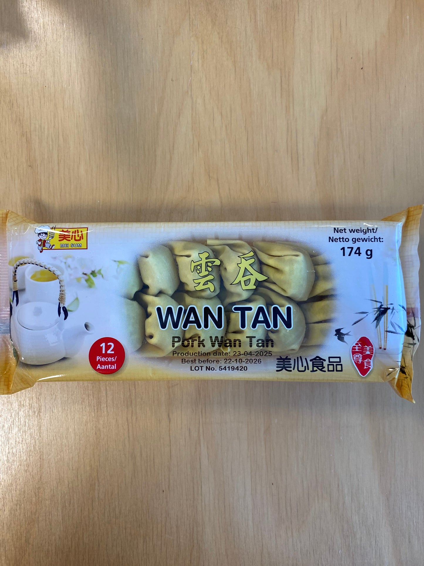 Wan tan/Hoành thánh 174gr