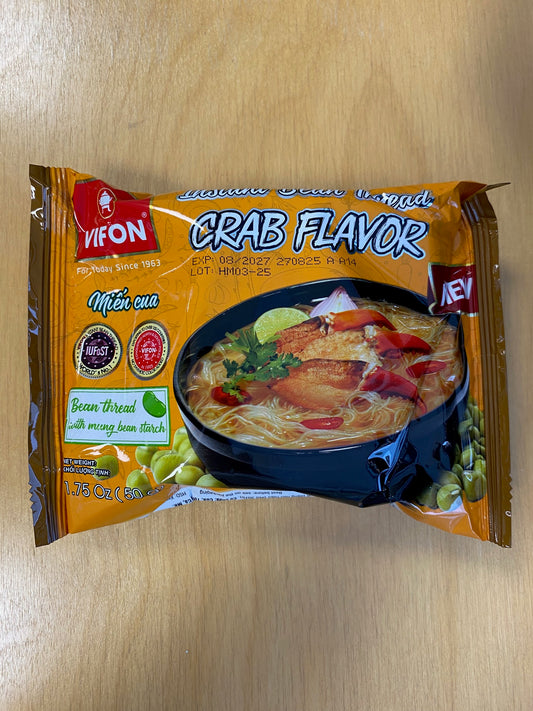 Vifon Phu Gia Bean Thread Crab Flavor/Miến Cua 50gr