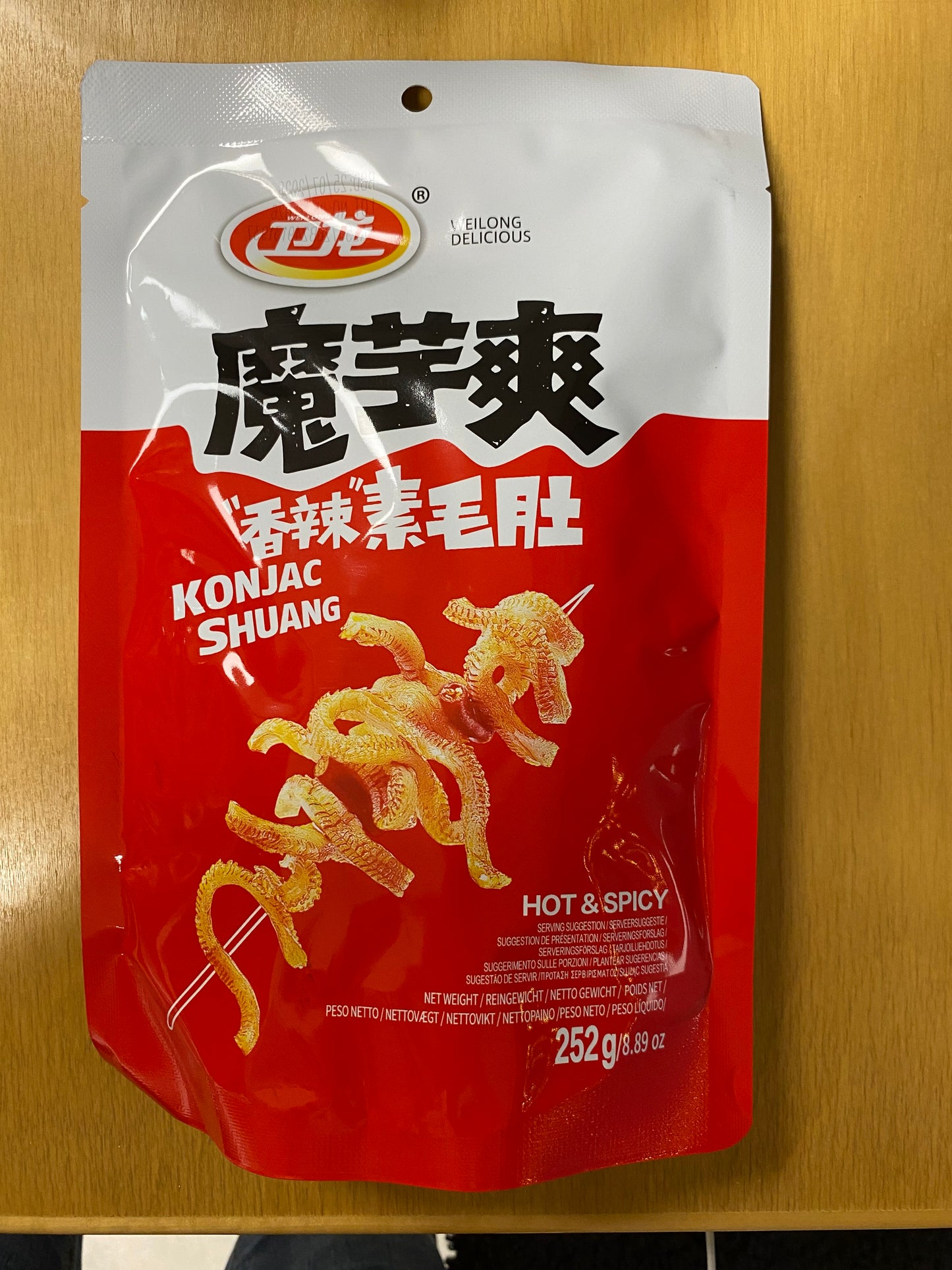 Weilong konjac cool spicy 252gr