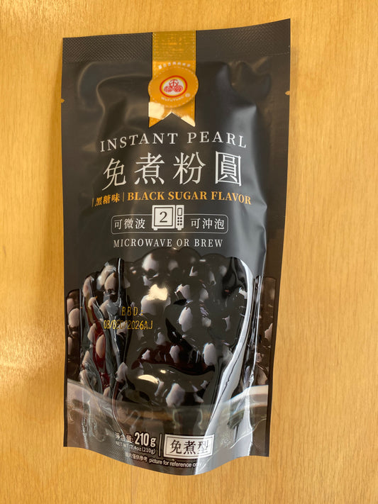 WFY tapioca pearl black suger flavor/Trân châu đường đen 210g