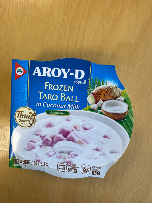 Aroy-D dessert taro balls in coconut milk 180g