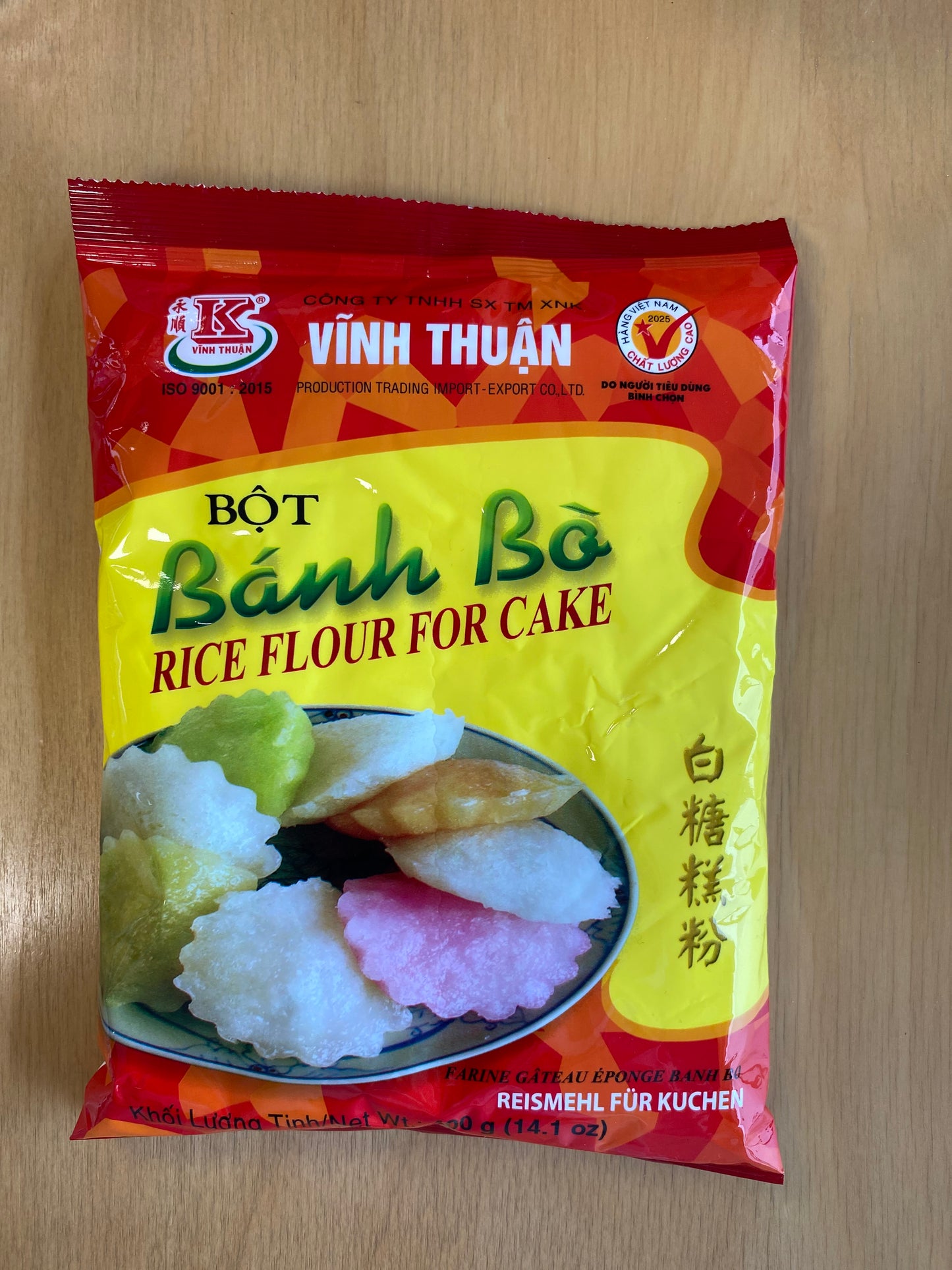 VT rice flour cake/Bánh bò 400g