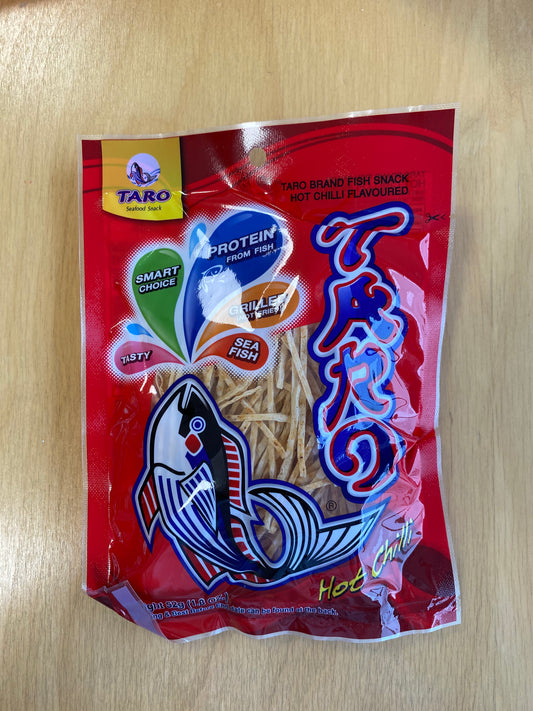 Taro Fish snack hot chili 52g