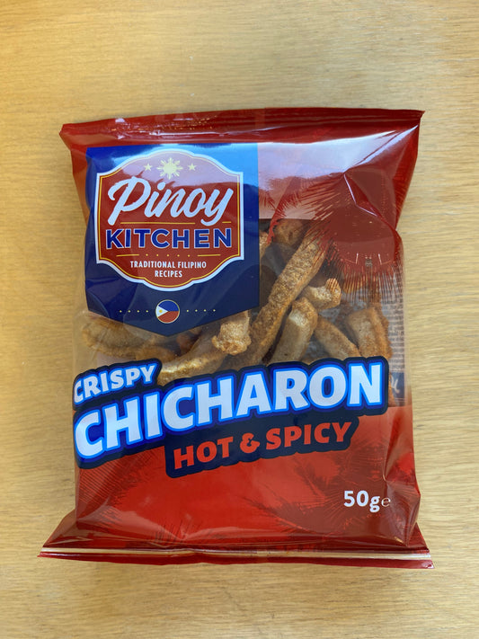 Piony Kitchen chicharon hot/ spicy 50gr