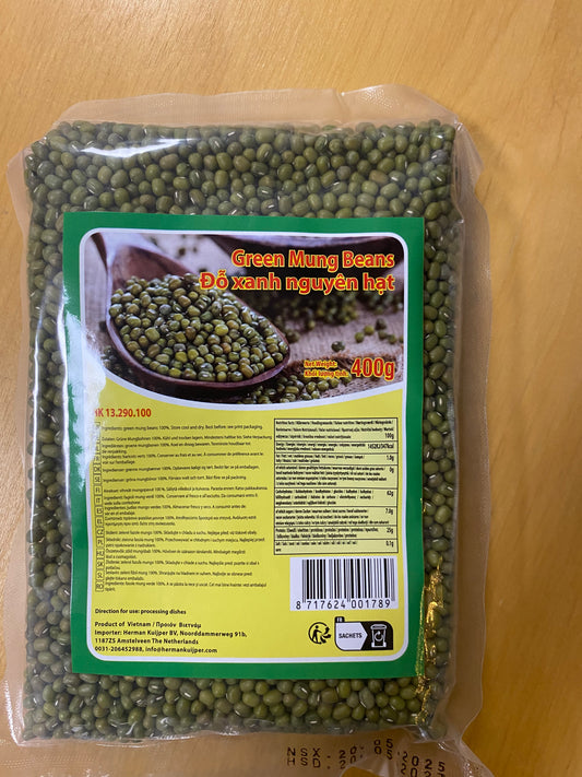 Green Mung Bean/Đậu Xanh Nguyên Hạt 400gr