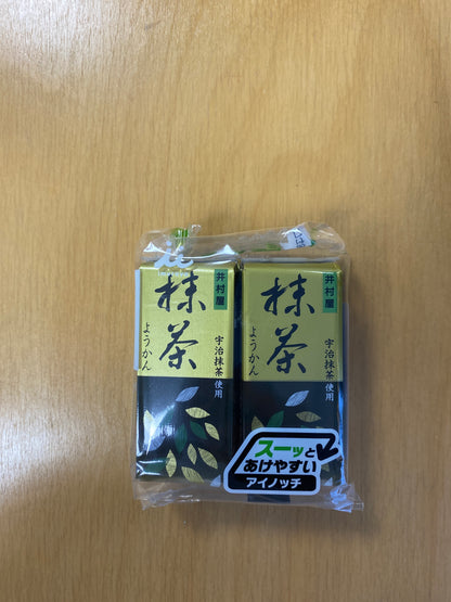 Sweet Azuki Bean jelly with Matcha flavor/Thạch đậu đỏ vị matcha 232gr