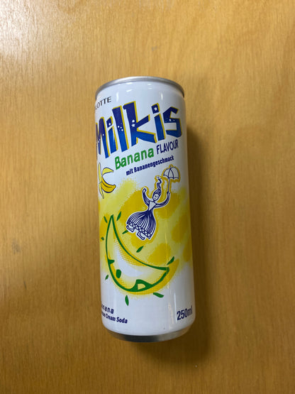 Lotte milkis soda 250 ml fruit flavor