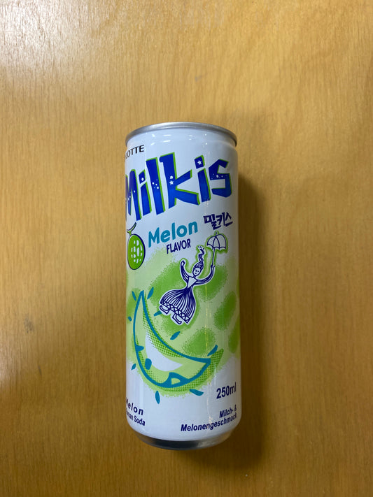 Lotte milkis soda 250 ml fruit flavor
