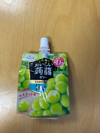 Oishii Konjac jelly with fruit flavor/ Thạch Oishii vị trái cây 150gr