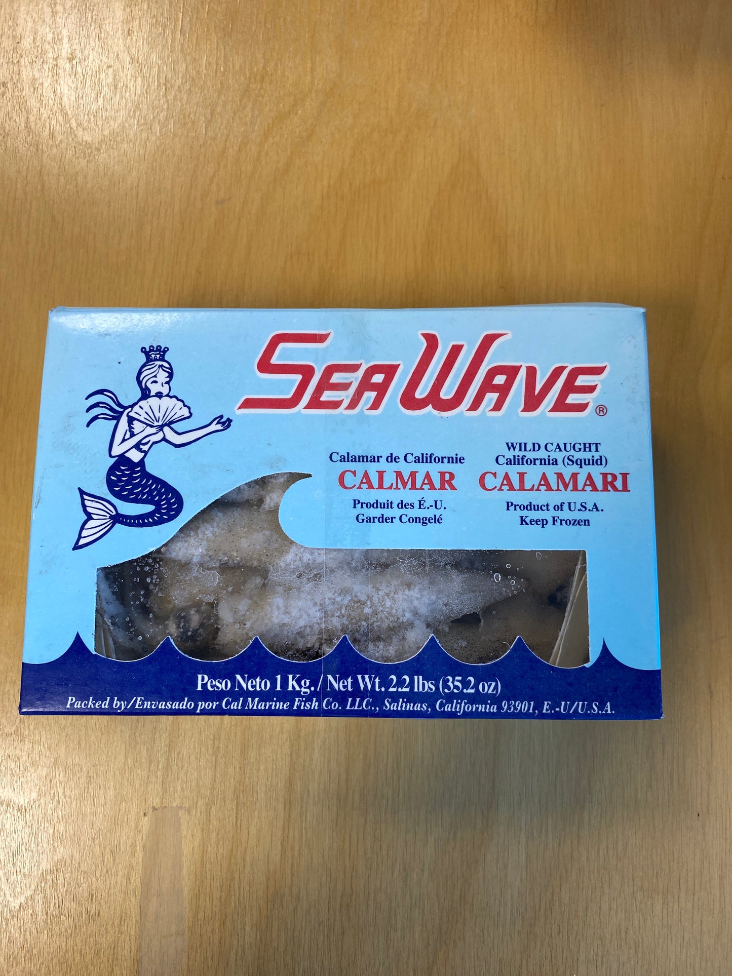 California squid/Mực ống California 1kg