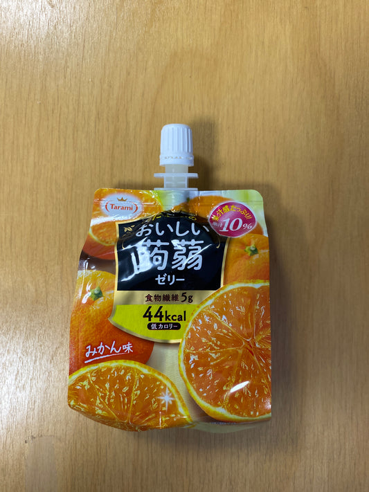 Oishii Konjac jelly with fruit flavor/ Thạch Oishii vị trái cây 150gr