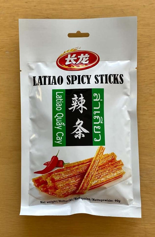 Latiao spicy gluten sticks 90g