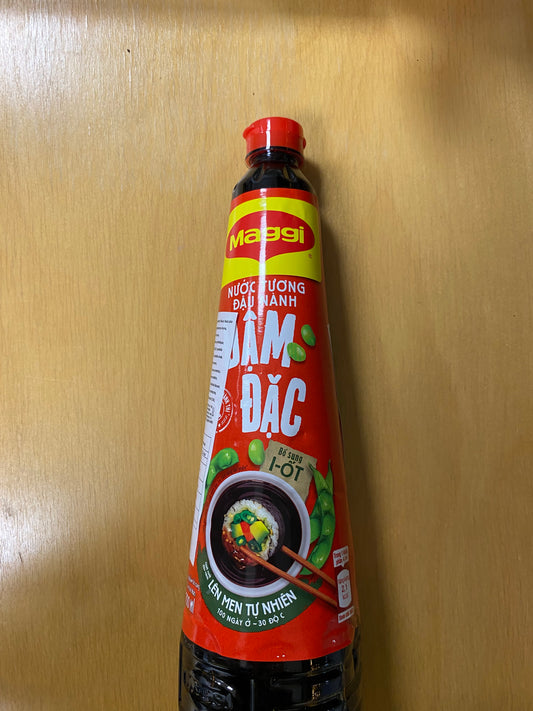 Maggi Soy Sauce Red Cap/Nước Tương Maggi Đậm Đặc 700ml