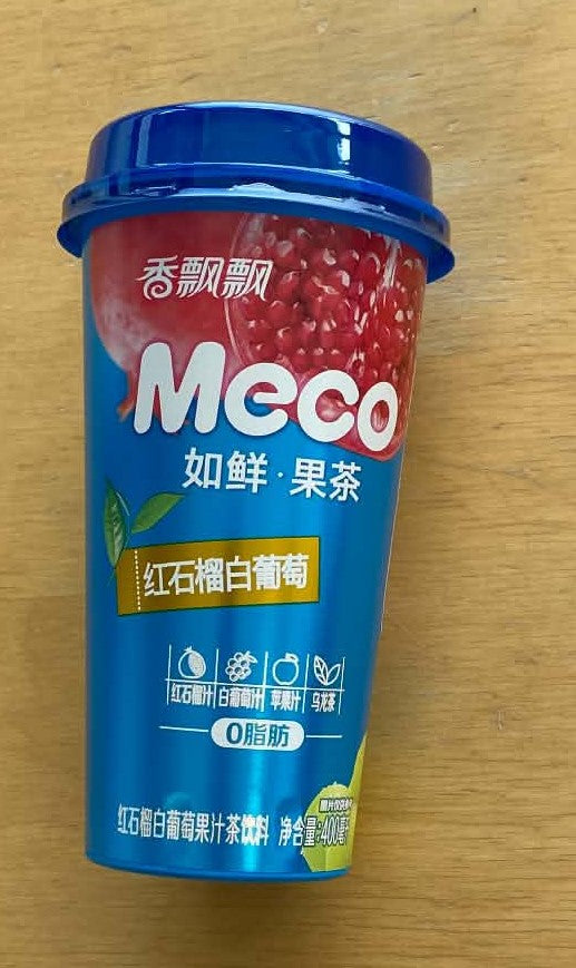 Meco Tea drink pomegranate & grape 400ml