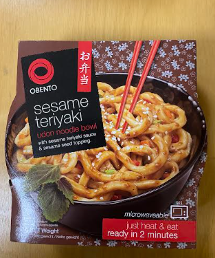 Obento udon sesame teriyaki bowl/Mì udon mè rang teriyaki 240gr
