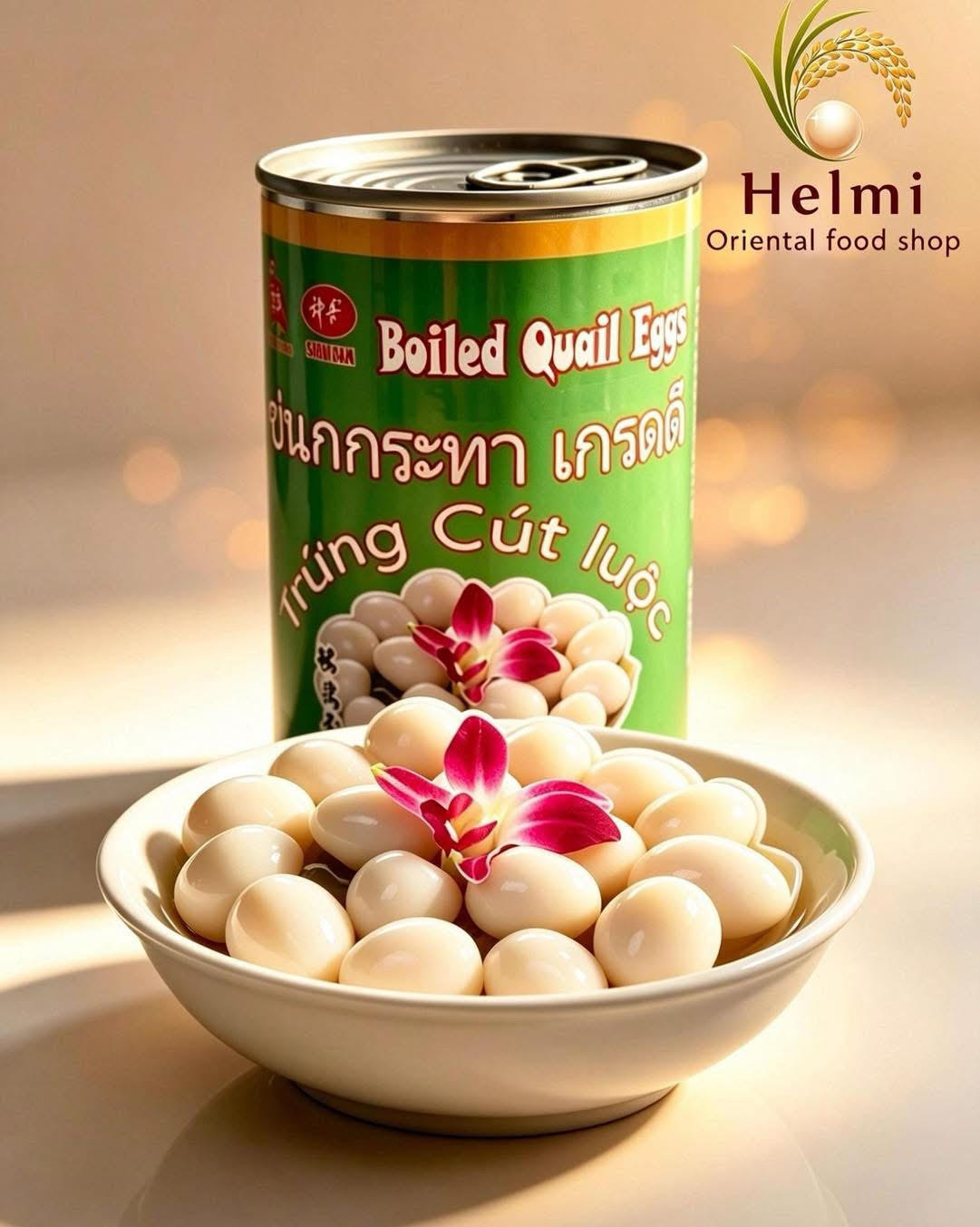 Shen Dan Boiled Quail eggs 425gr